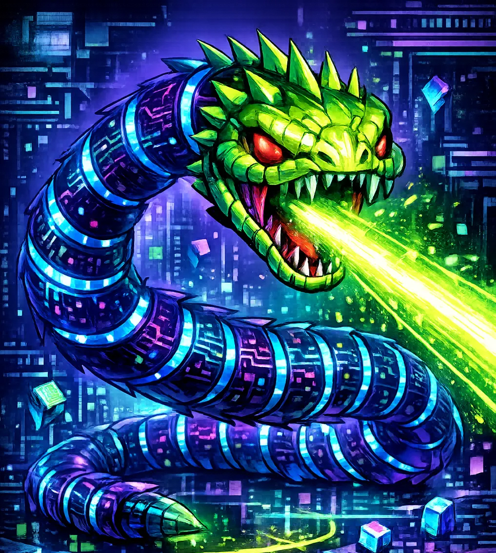 Adat Kígyó DataVault boss